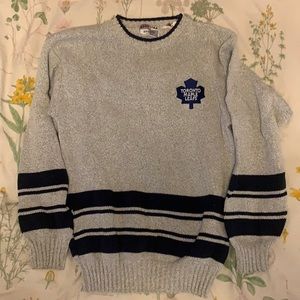 Toronto maple leafs knit sweater